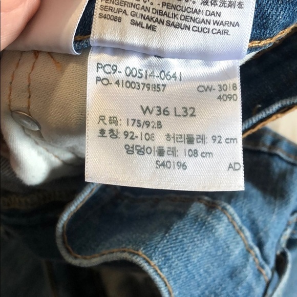 Levi’s 514 men’s jeans size 36/32 - Picture 6 of 8